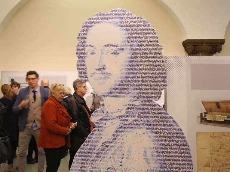 Ausstellung "Leibniz in bester Gesellschaft"