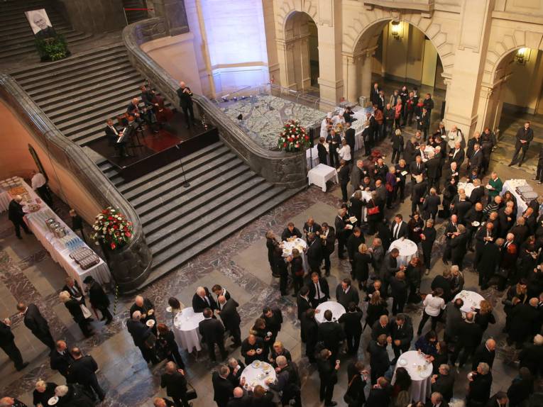 Empfang im Neuen Rathaus