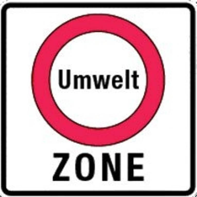 Schild Umweltzone