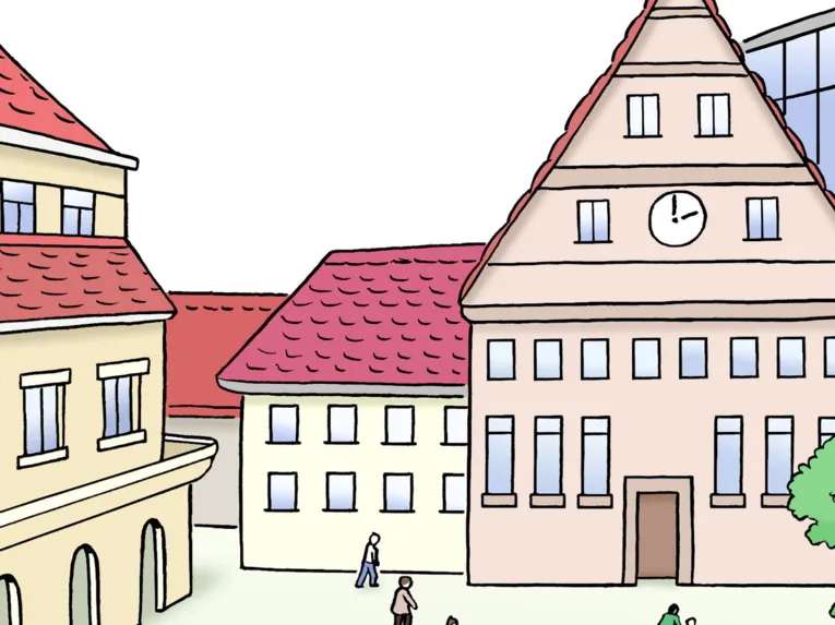 Mehrere Häuser