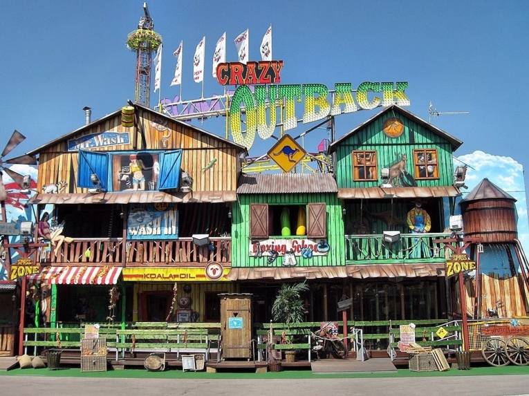 Laufgeschäft Crazy Outback.