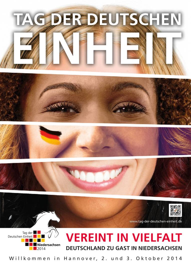 Plakatmotiv Tag der Deutschen Einheit Hannover
