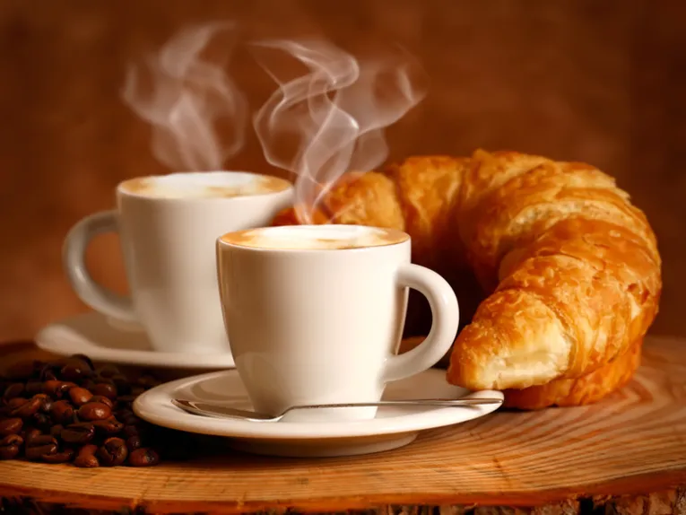 Bäckerei und Cafés