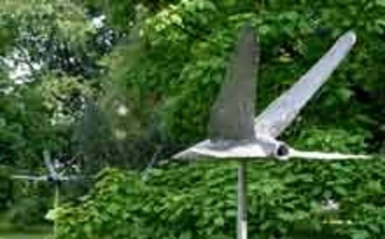 Kunstwerk aus Aluminium