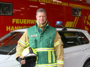 Pressesprecherteam Feuerwehr Hannover - Raphael Schrank