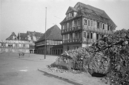 Trümmerreste am Ballhofplatz, 1950. Foto von Wilhelm Hauschild