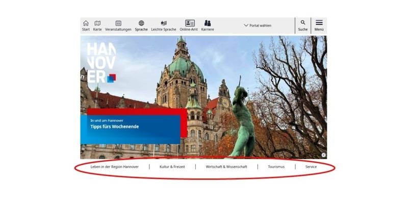 Themenwelten von Hannover.de