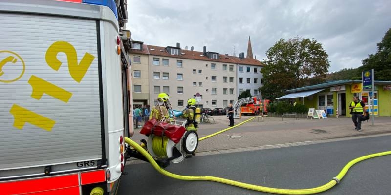 Ein Fahrzeug der Feuerwehr Hannover