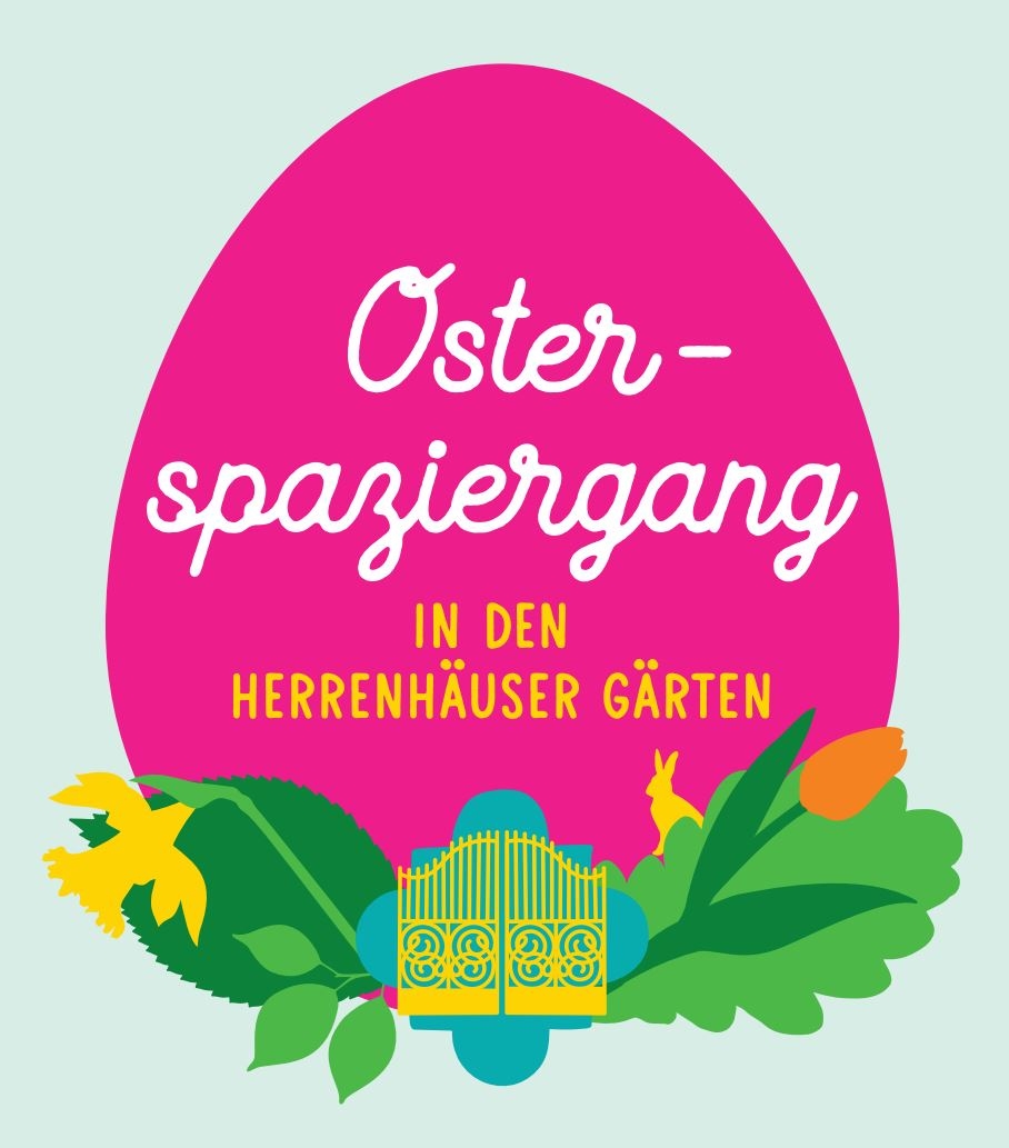 Illustration Osterspaziergang