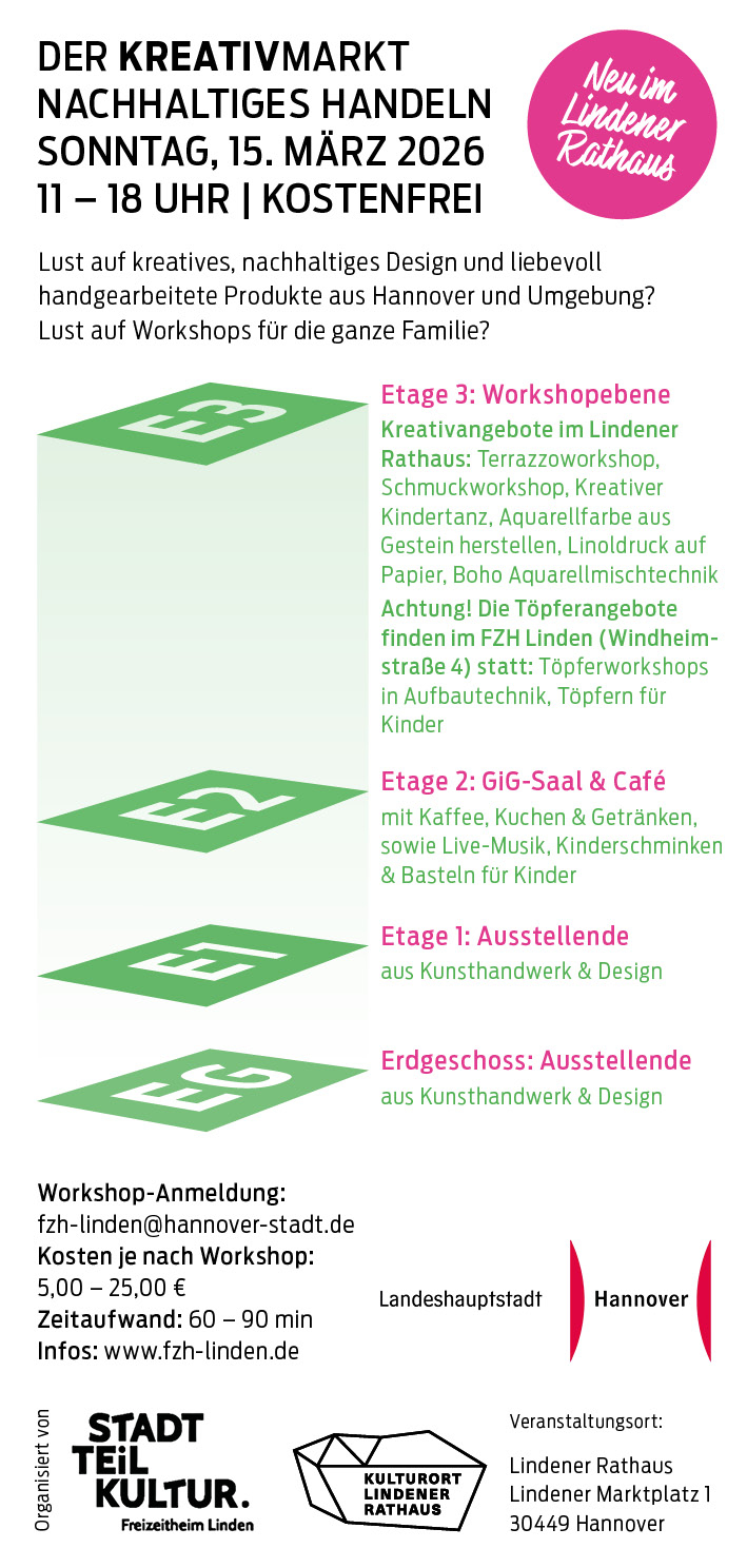 Kreativmarkt Flyer