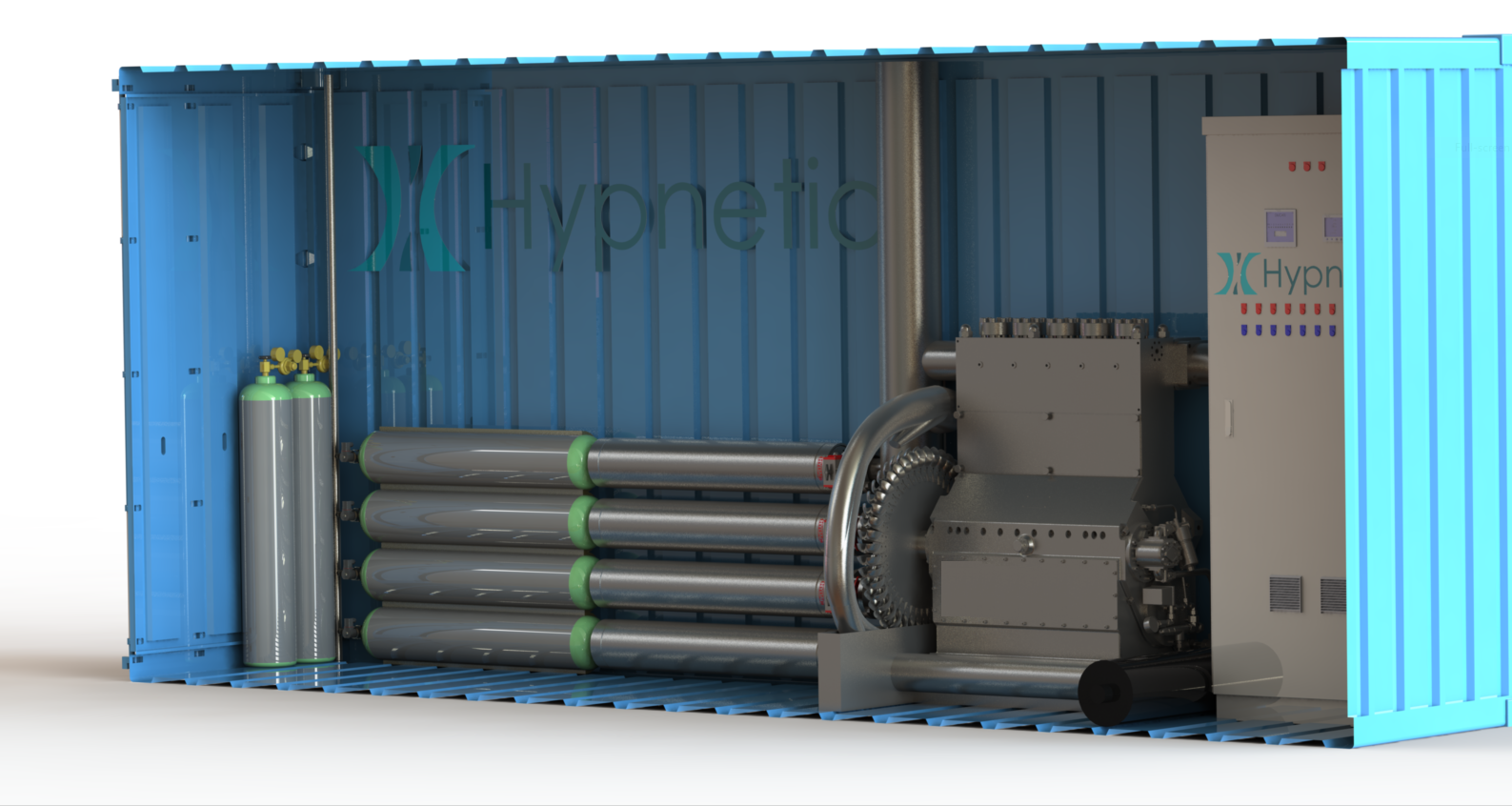 CAD Modell des Energiespeicher-Prototypen von Hypnetic (Foto Hypnetic)