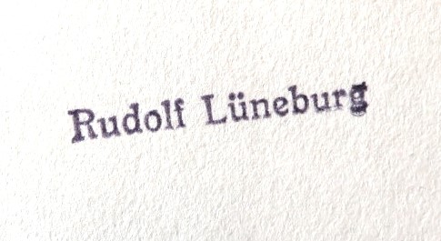 Stempel von Rudolf Lüneburg