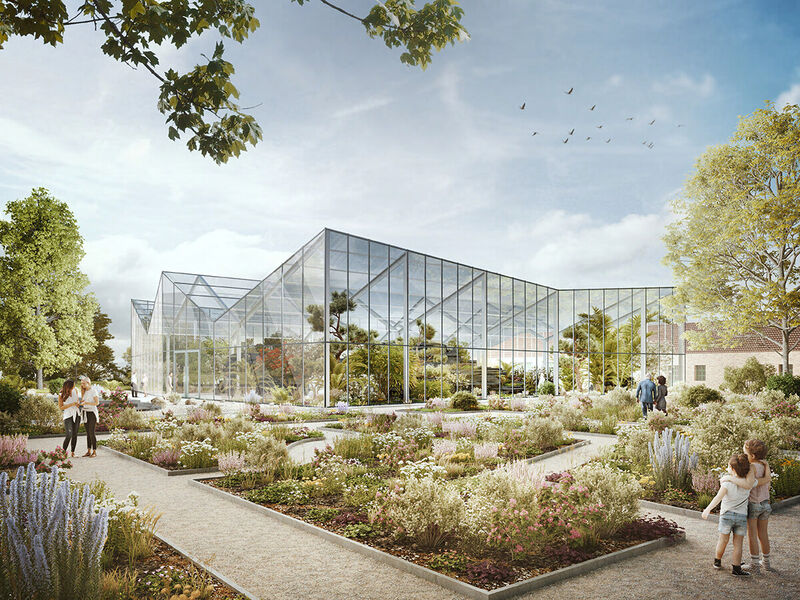 Ein Neues Schauhaus Fur Den Berggarten Meldungen Service